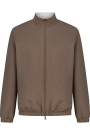 Regent reversible bomber caffè taupe