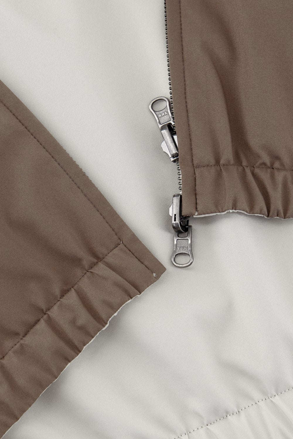Regent reversible bomber caffè taupe