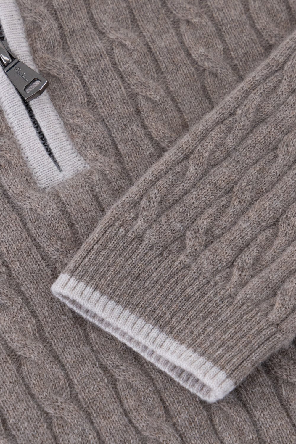 بلوفر أطفال كشمير بنص سحاب - ألاكسا