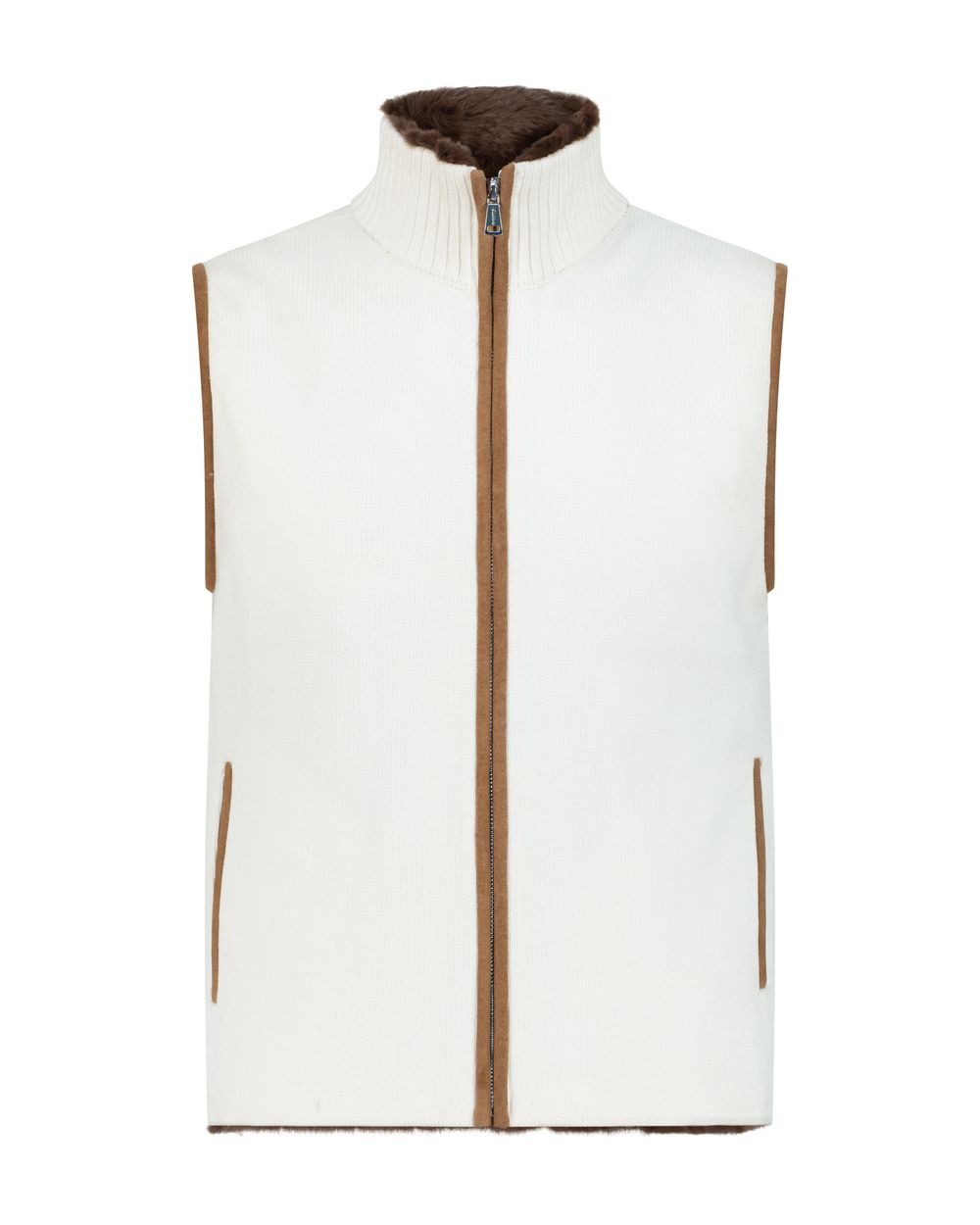 Barzan vest classic ivory