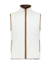 Barzan vest classic ivory