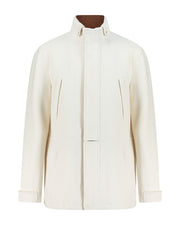 Castellano overcoat classic ivory