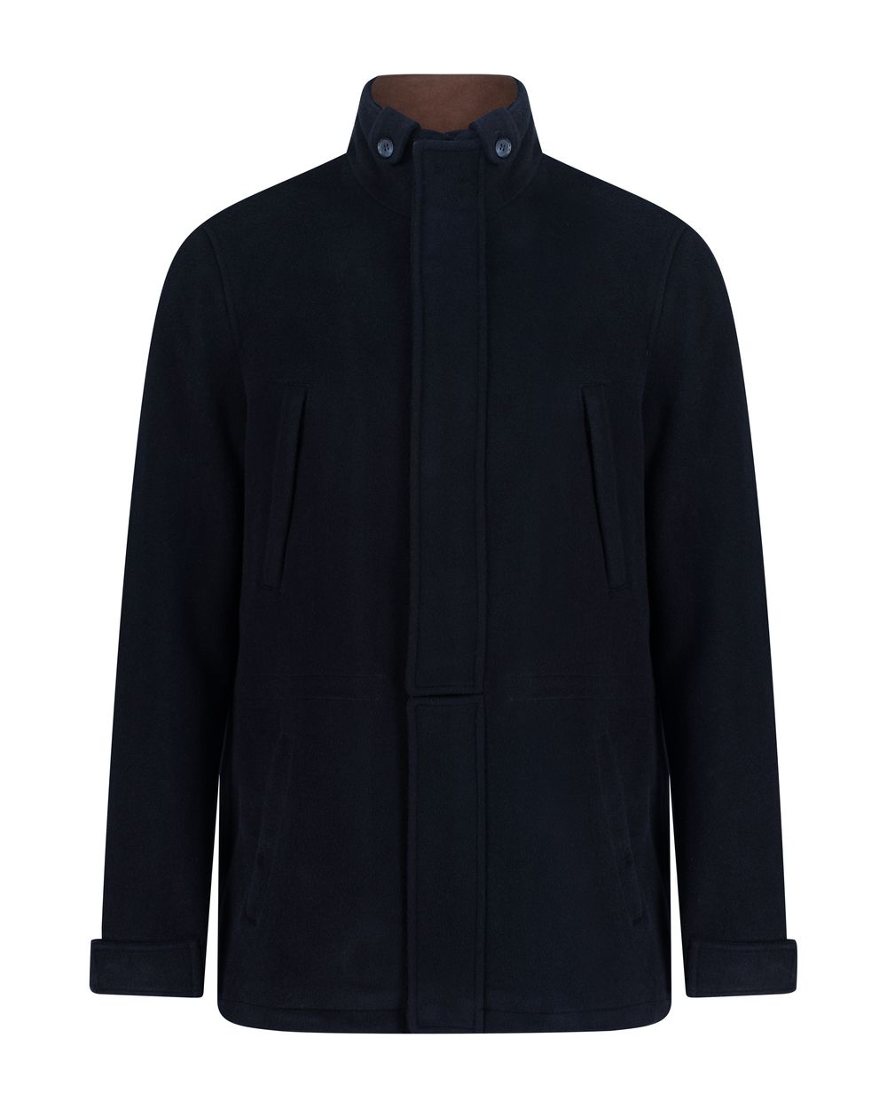 Castellano overcoat indigo night