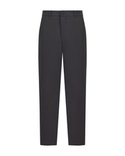 Compact nylon trousers ash grey