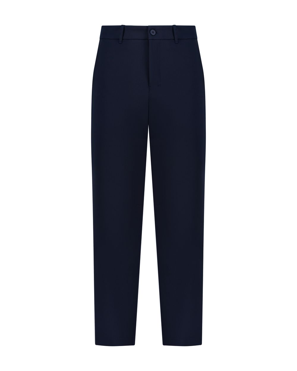 Compact nylon trousers indigo night