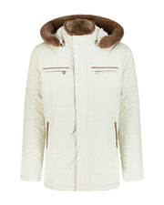 Heritage rain coat classic ivory