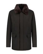 Heritage storm coat fog olive
