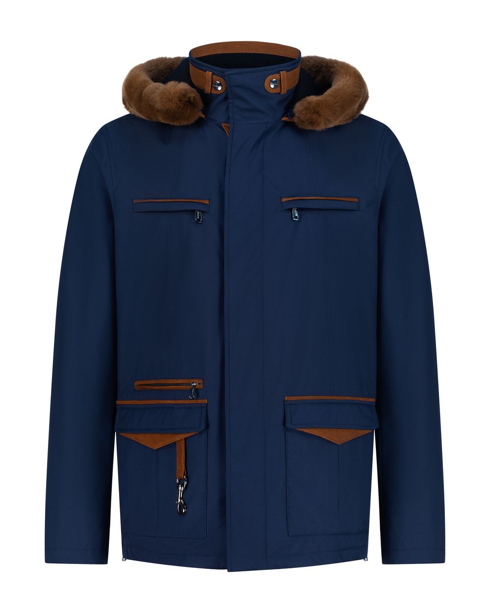 Highland estate coat midnight azure