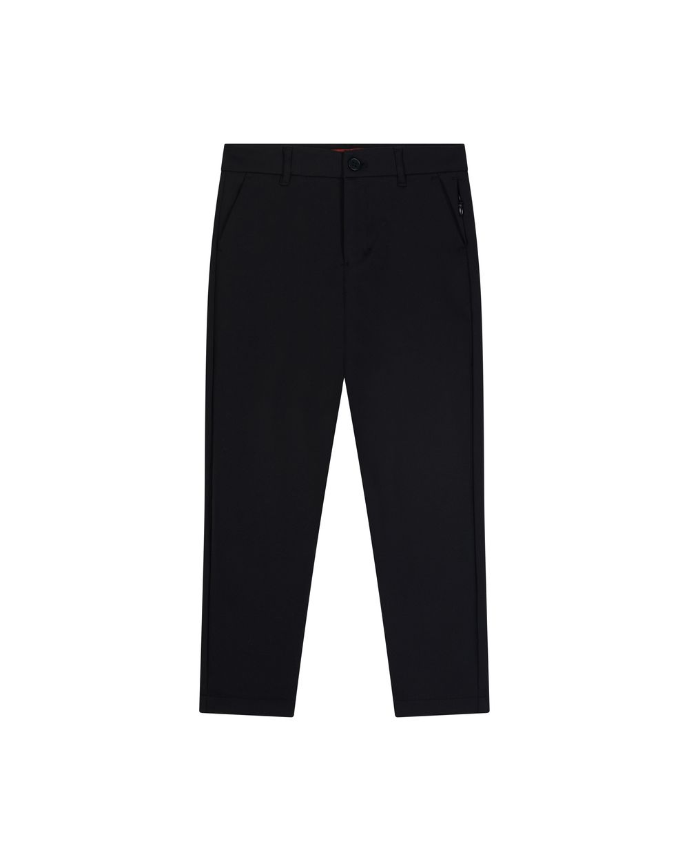 Kid's compact nylon trousers carbon black