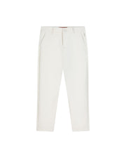 Kid's compact nylon trousers classic ivory