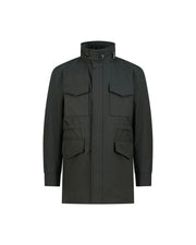 Kid's highland trail jacket fog olive