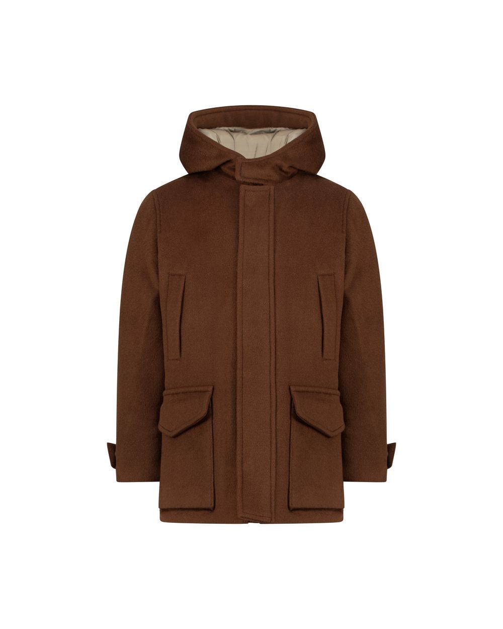 Kid's sierra storm parka terra bruna