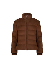 Kid's torino puffer bomber terra bruna