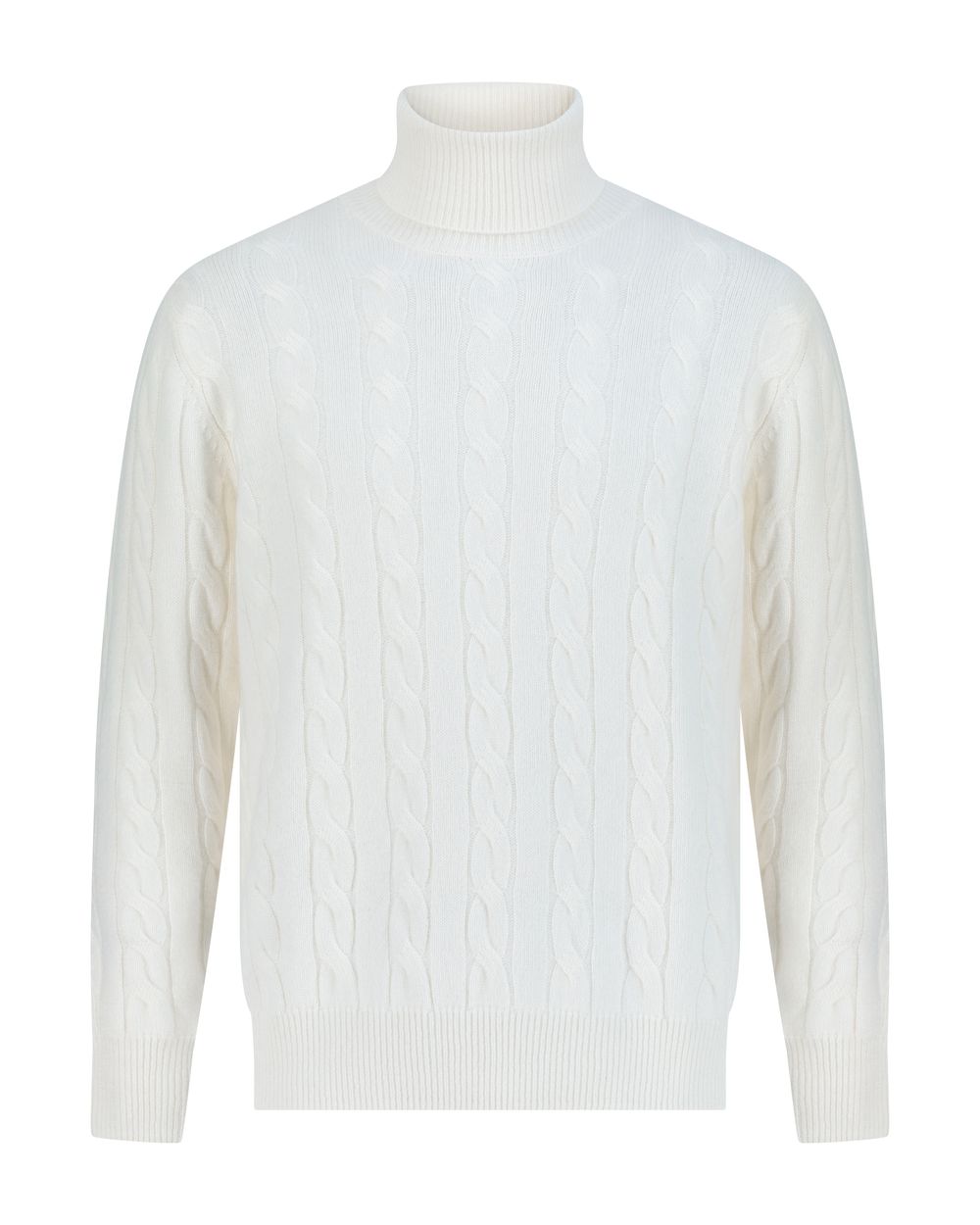 Cashmere turtle neck cable sweater lily