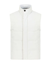 Savoia down vest classic ivory