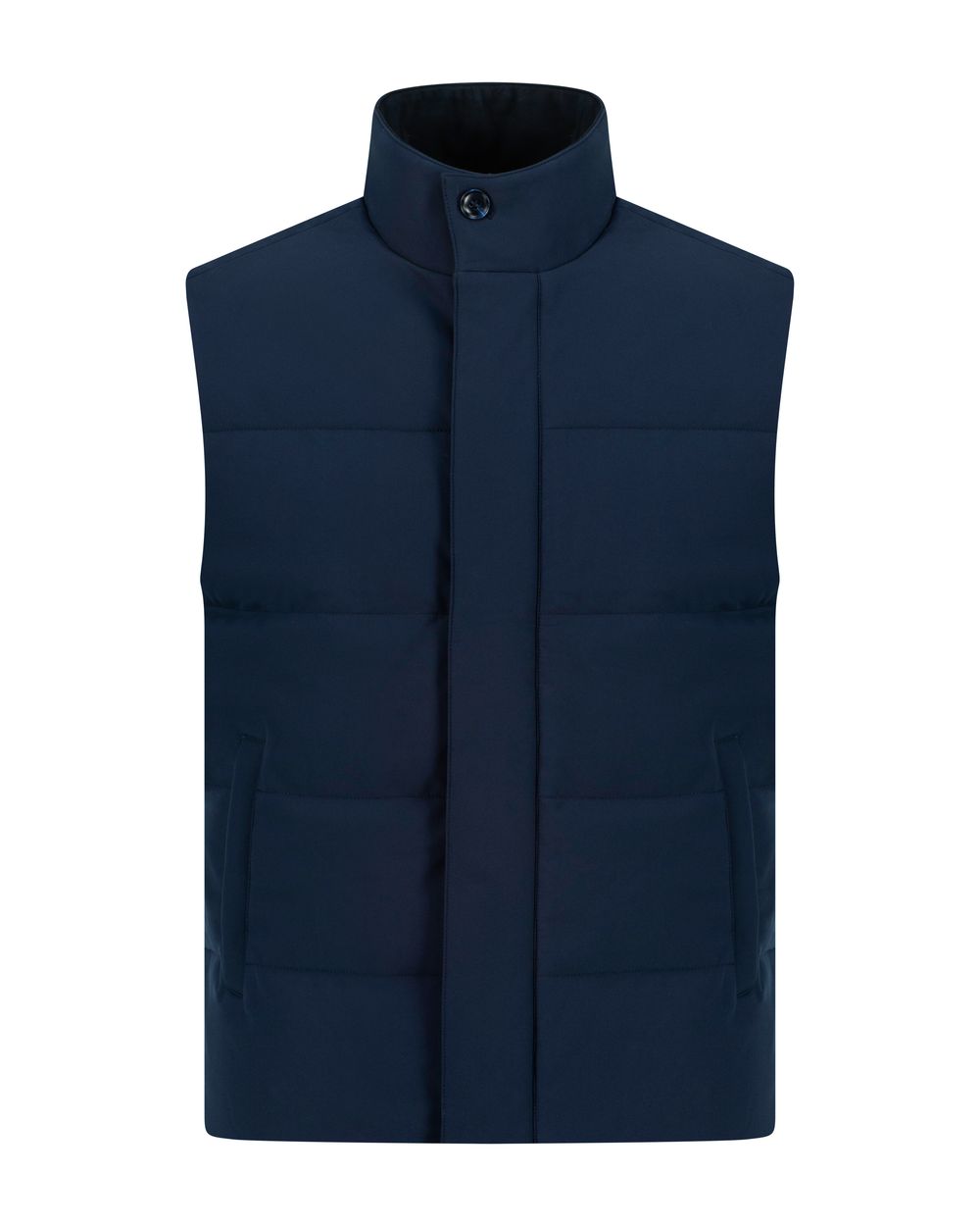 Savoia down vest indigo night