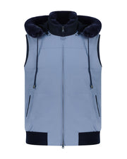 Siena heritage vest glacier blue