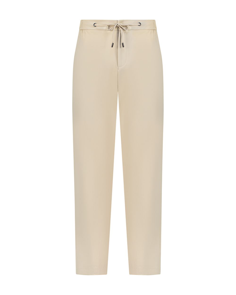 Soft weave nylon trouser camel beige