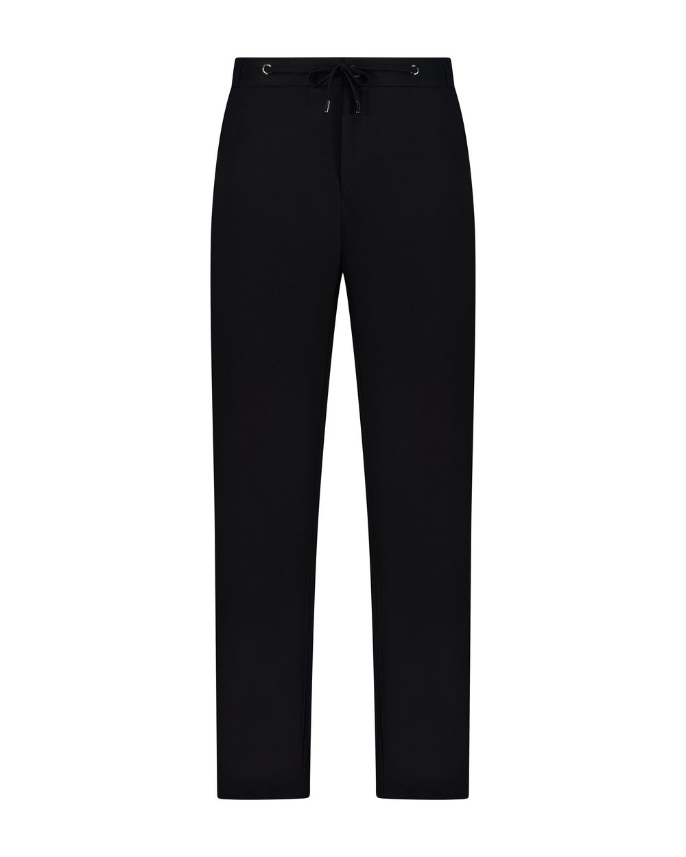 Soft weave nylon trouser carbon black