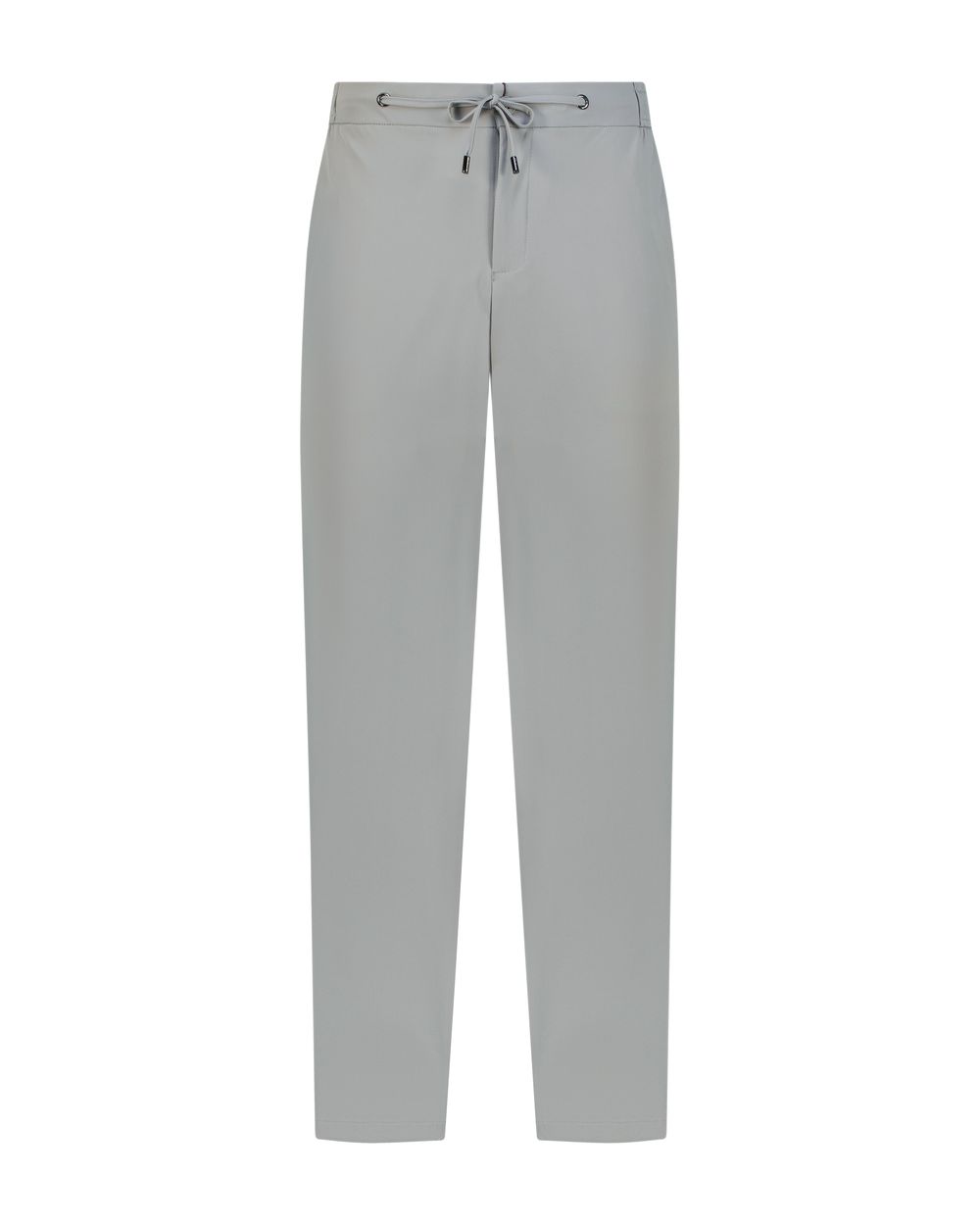 Soft weave nylon trouser mist grey