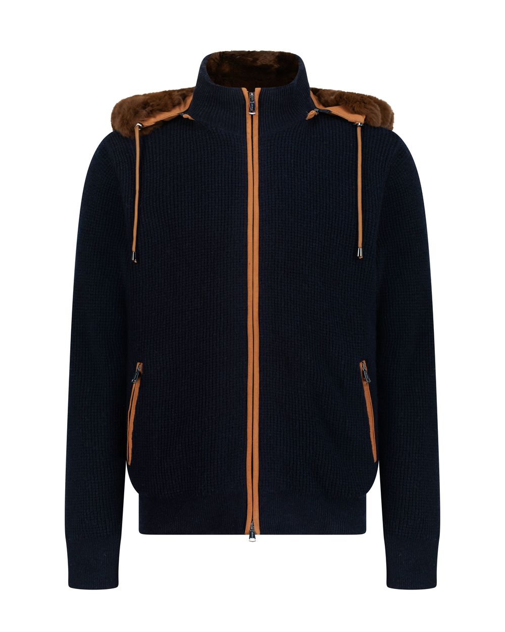 Summit wool hoodie indigo night