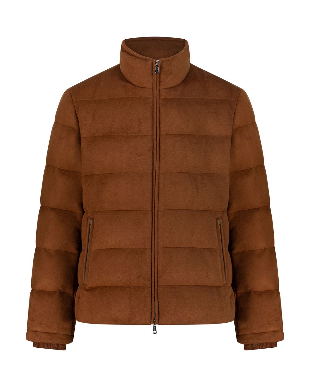 Torino puffer bomber terra bruna
