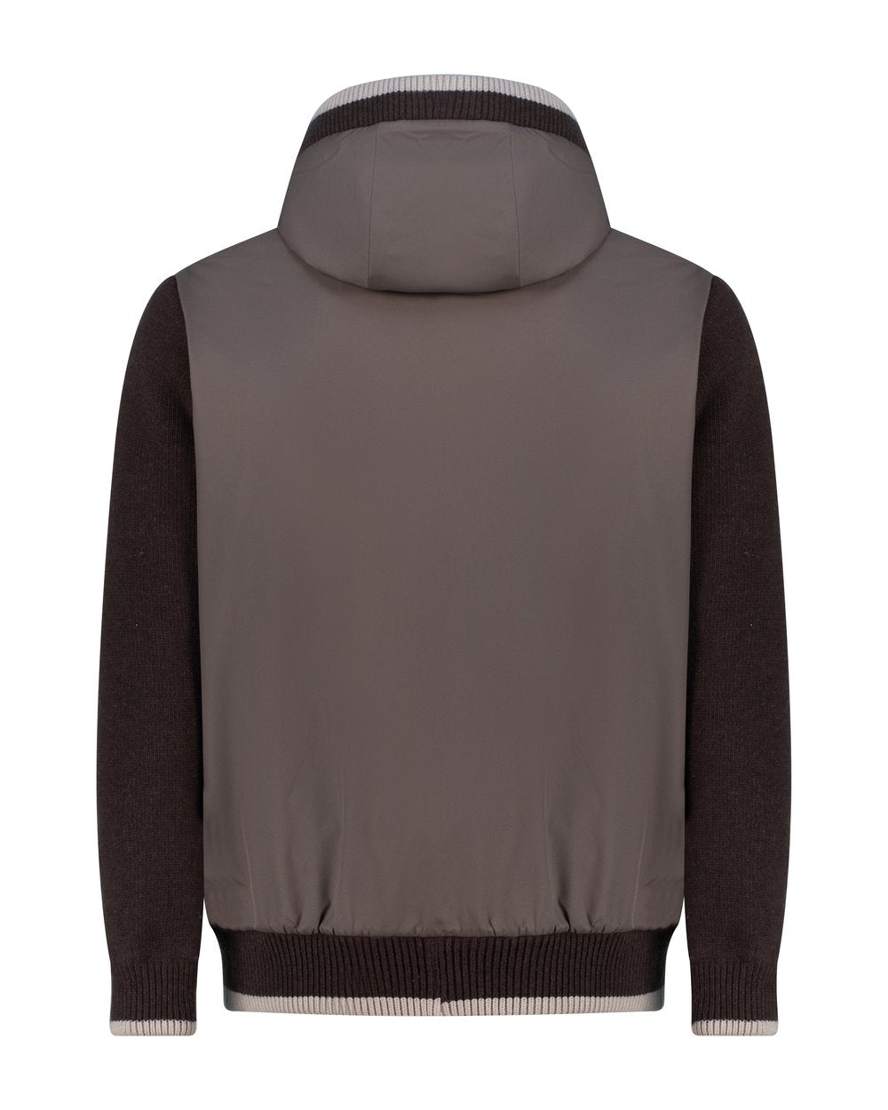 Frost fur hoodie terra bruna