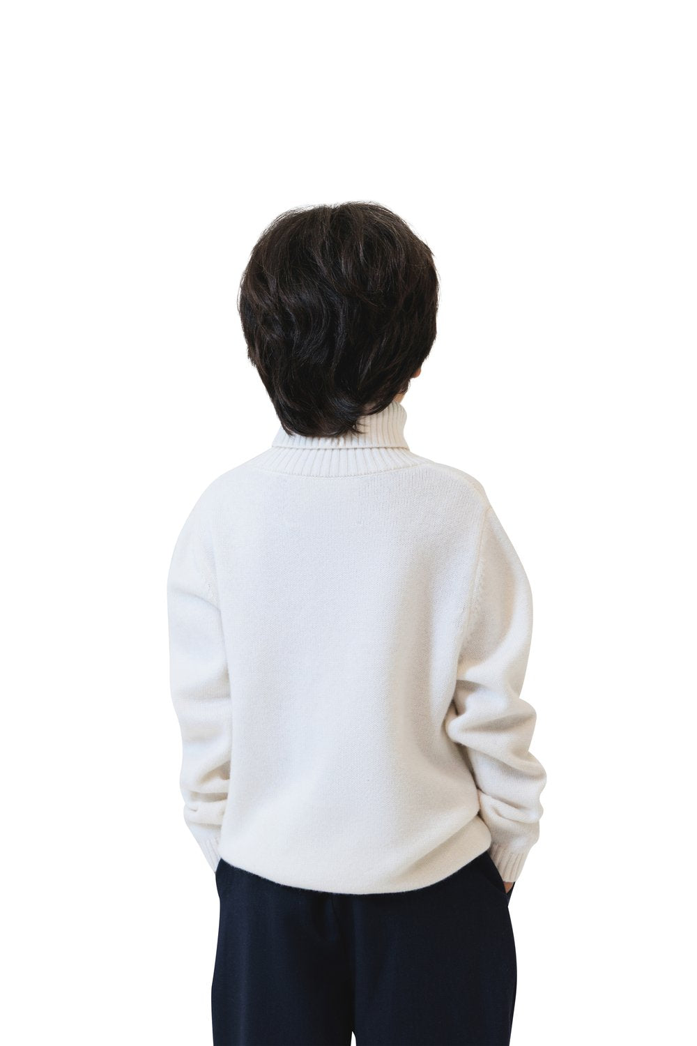 Kid's tailored  trousers slate navy