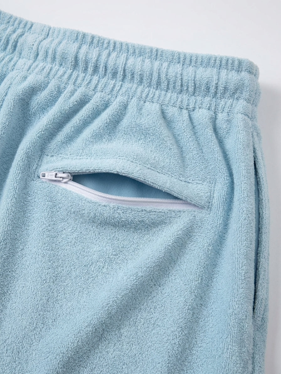 Towel short baby blue