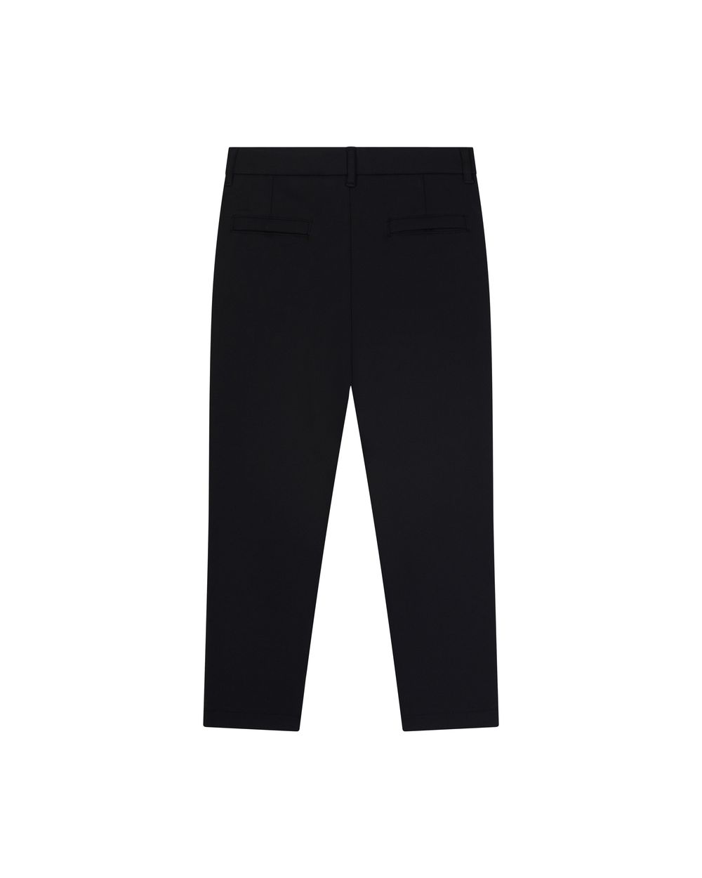 Kid's compact nylon trousers carbon black