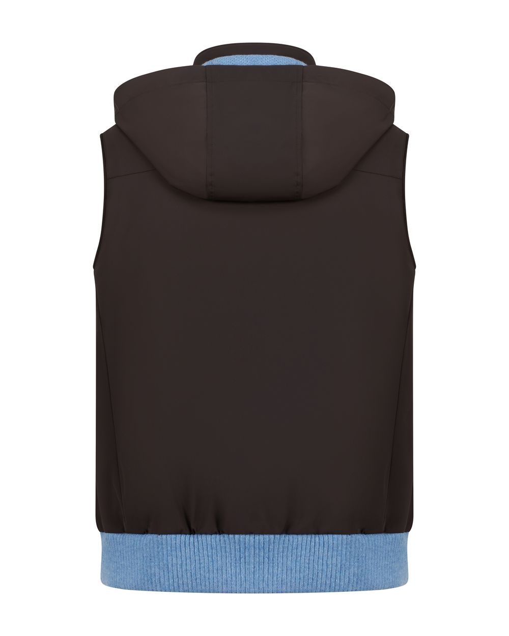 Lunaro contrast vest taupe mist