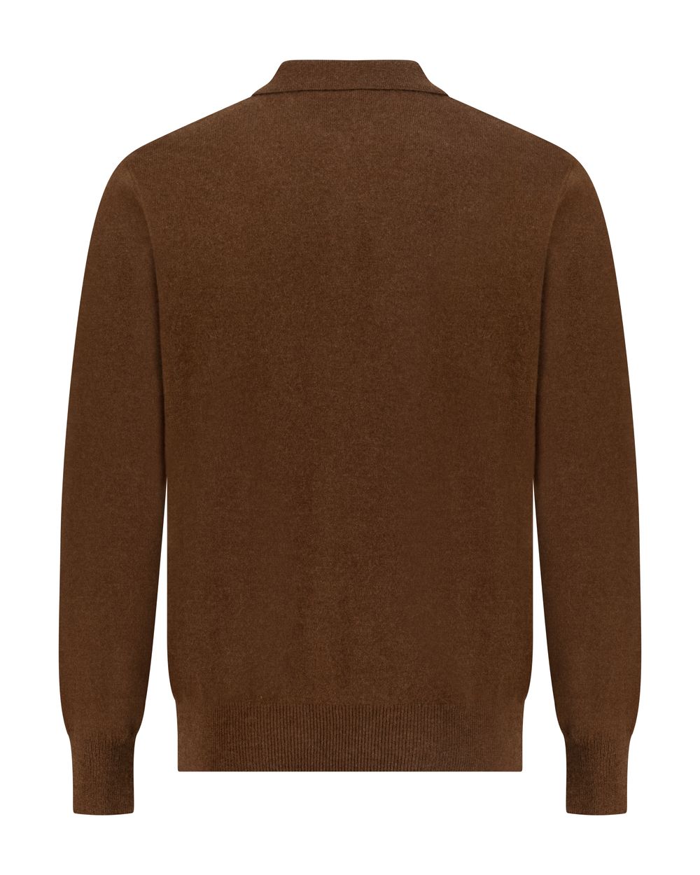 Cashmere polo sweater mocha