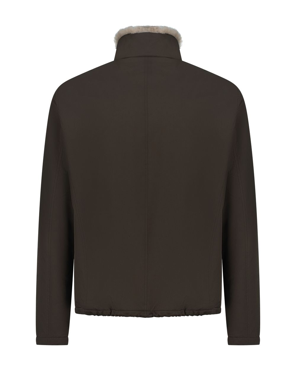 Regent fur bomber terra bruna