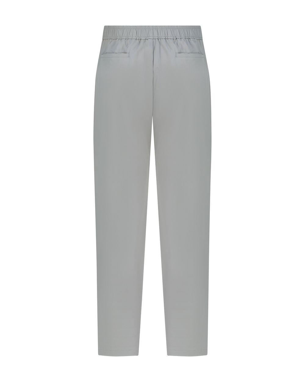 Soft weave nylon trouser mist grey