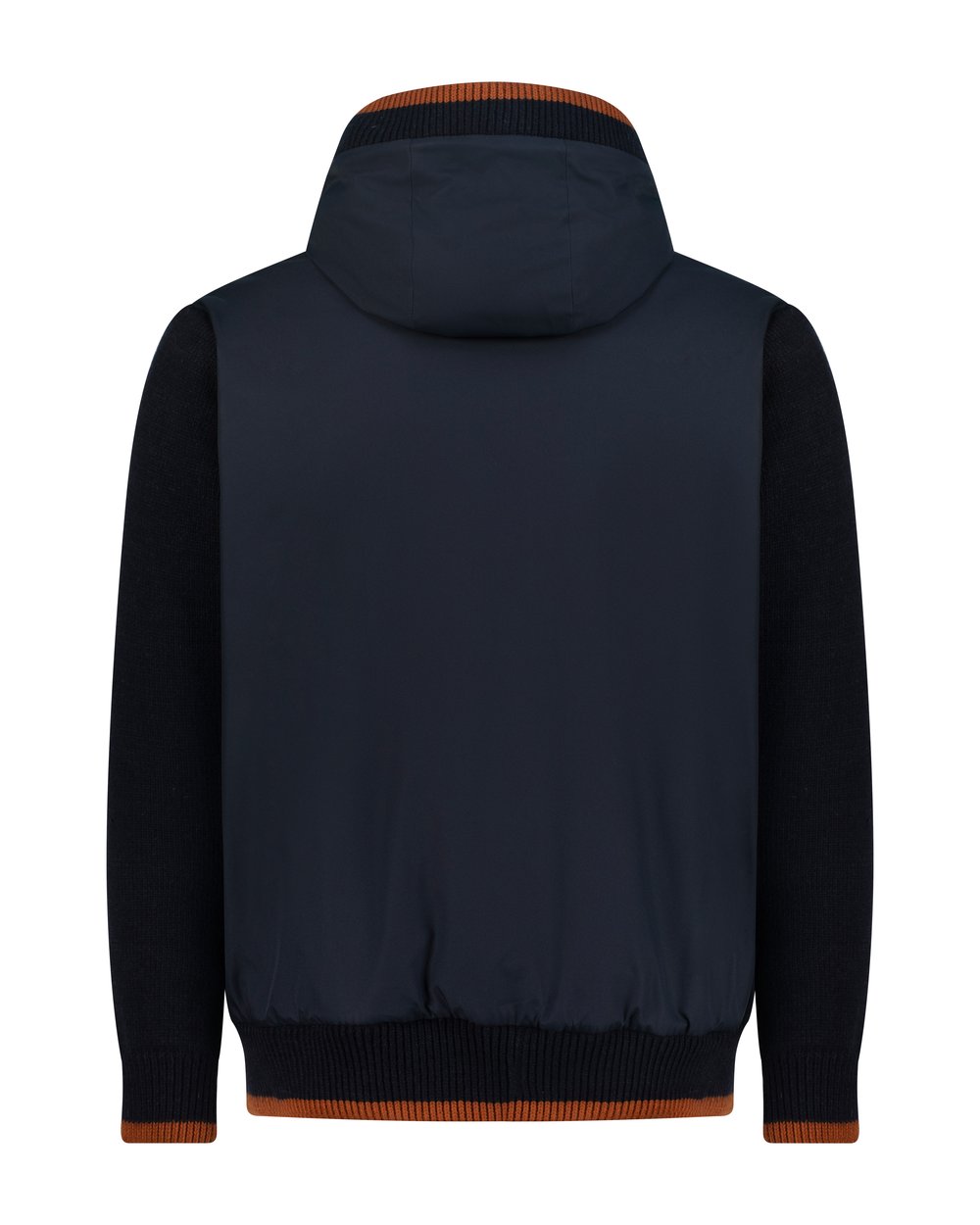 Frost fur hoodie indigo night