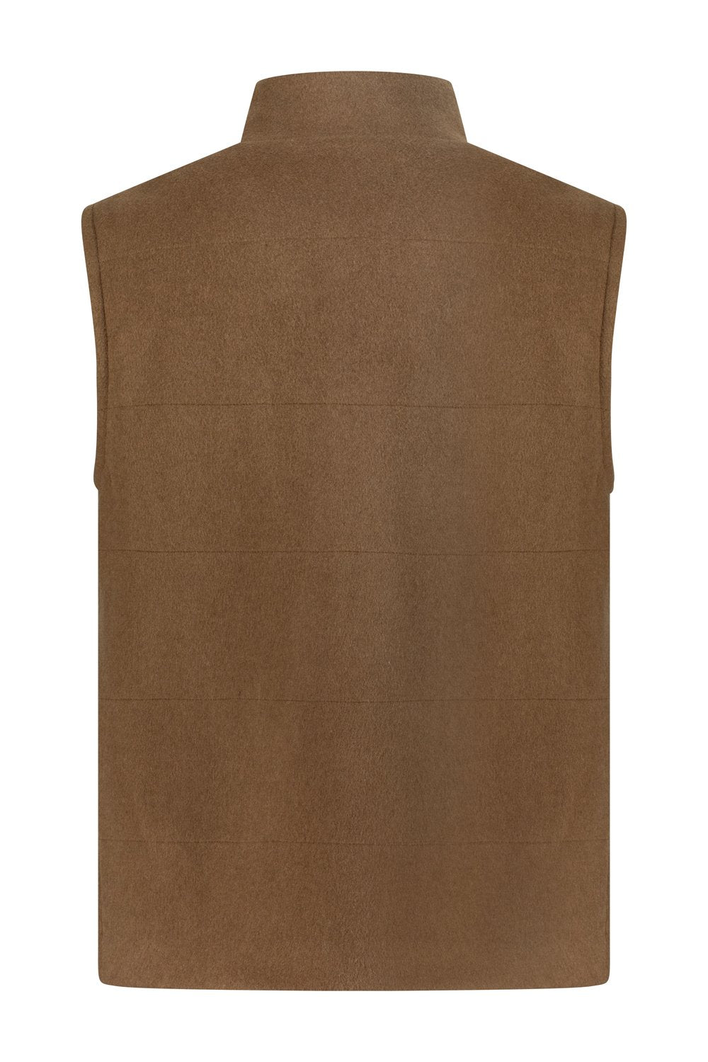 Sereno wool vest caffè taupe