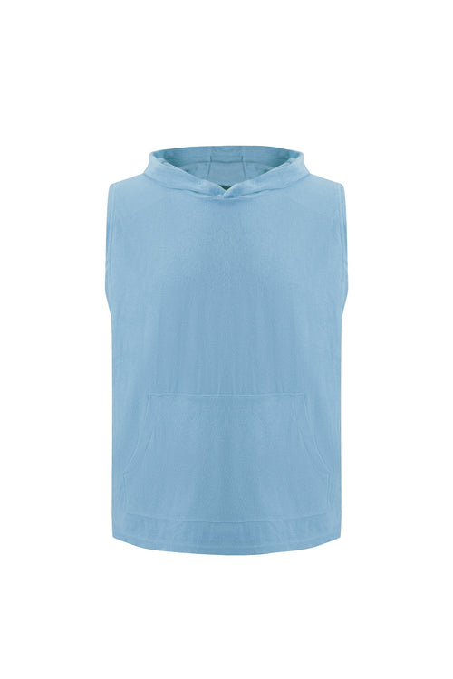 Towel Hoodie-Baby-Blue