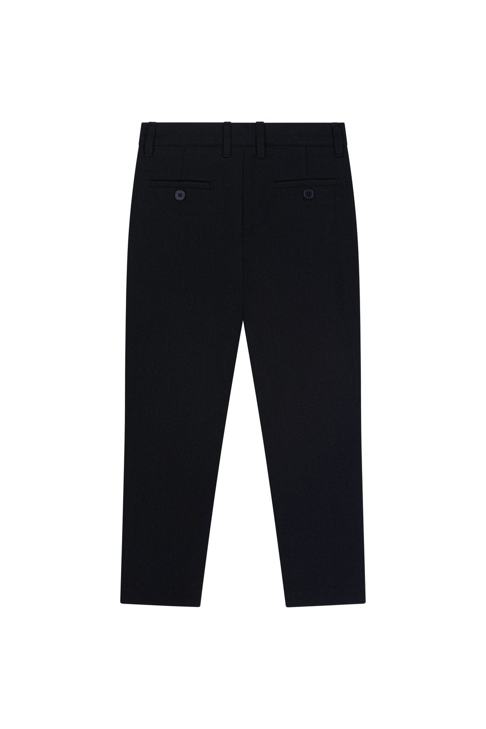 Kid's tailored  trousers carbon black