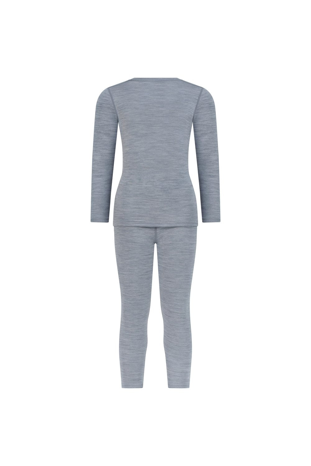 Kid's base layers set mist grey