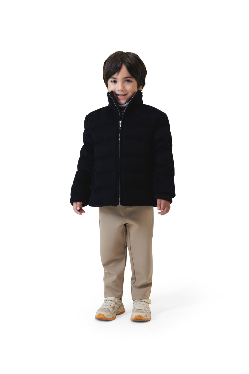 Kid's torino puffer bomber indigo night