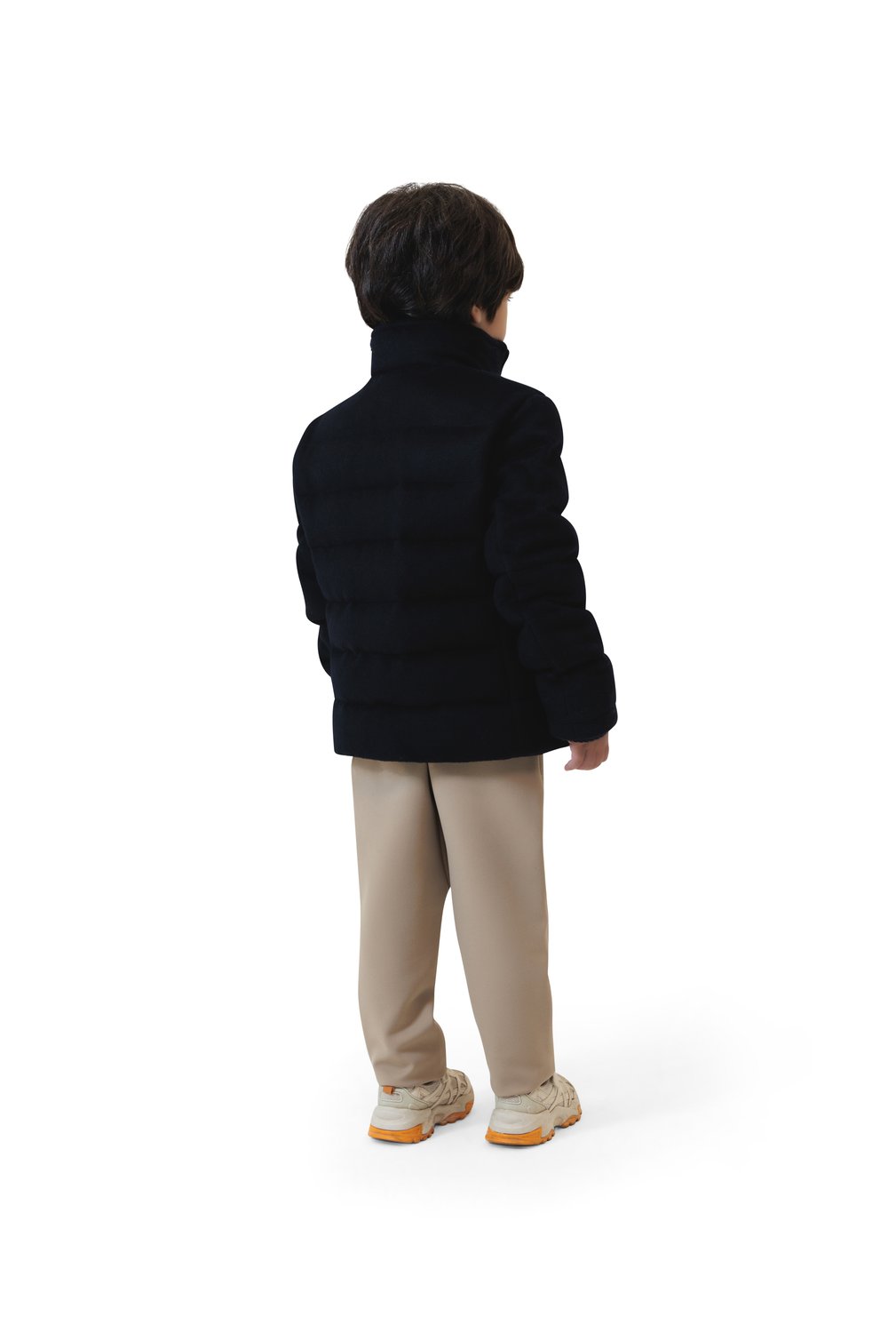 Kid's torino puffer bomber indigo night