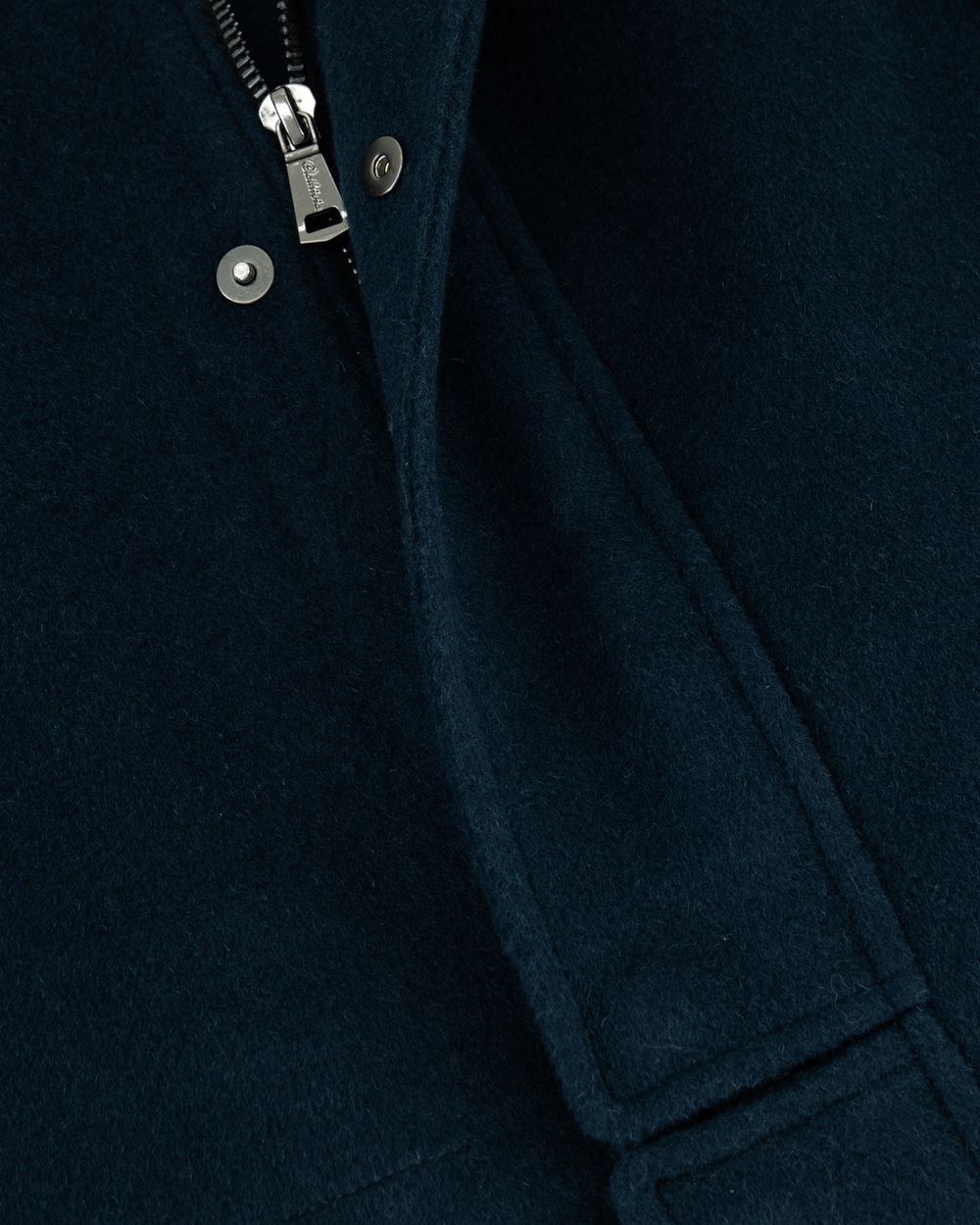 Castellano overcoat teal horizon