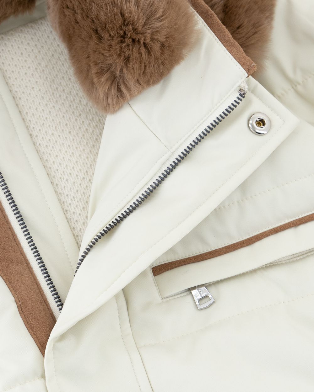 Heritage rain coat classic ivory