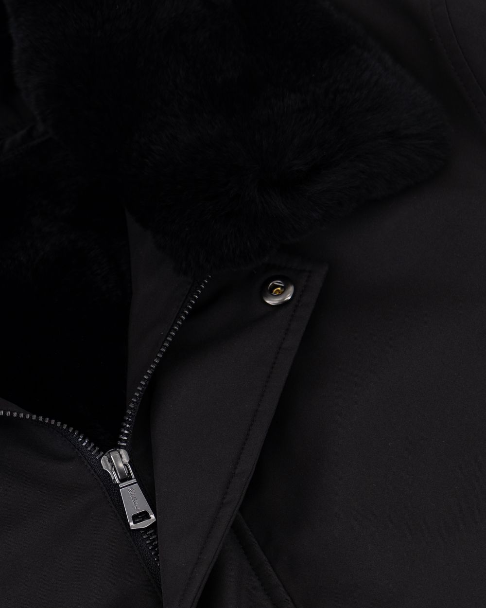 Heritage storm coat carbon black