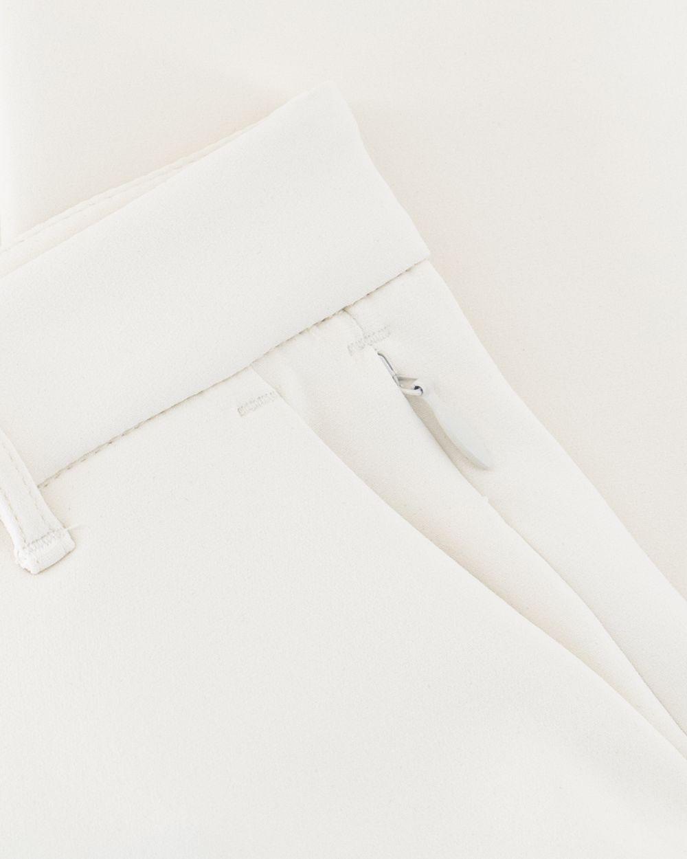 Kid's compact nylon trousers classic ivory