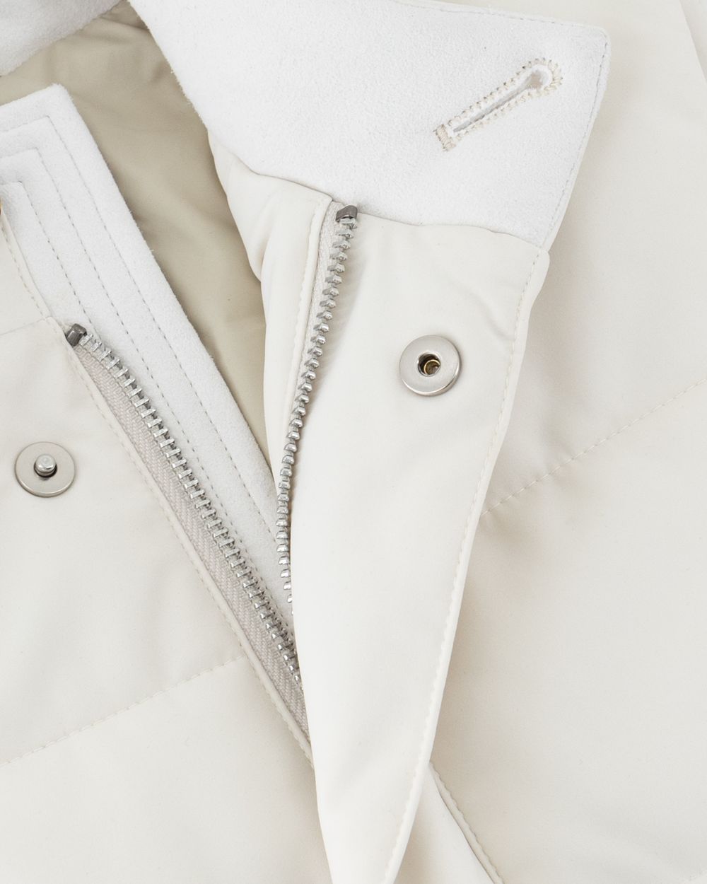 Kid's savoia down vest classic ivory