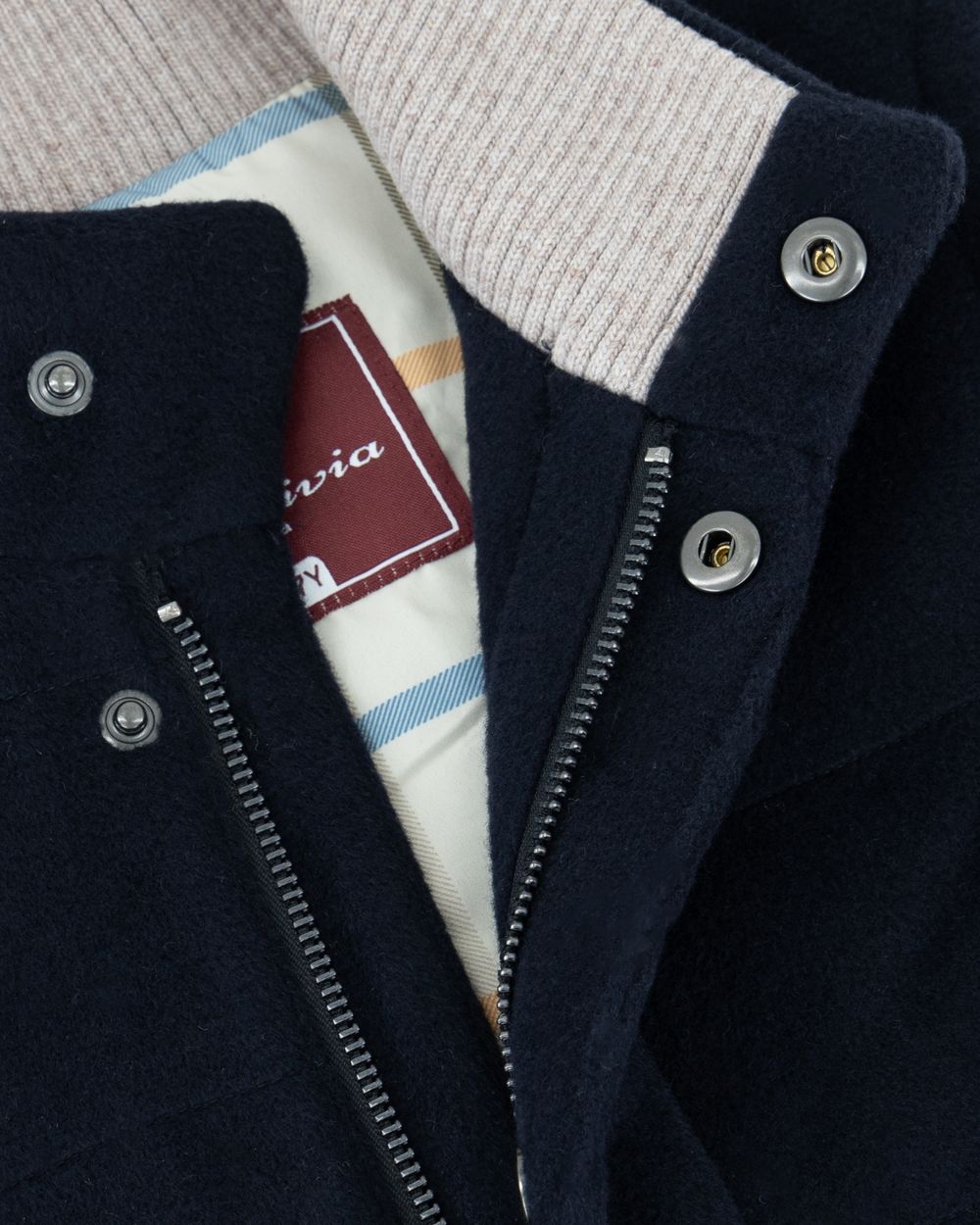 Kid's sereno wool vest indigo night