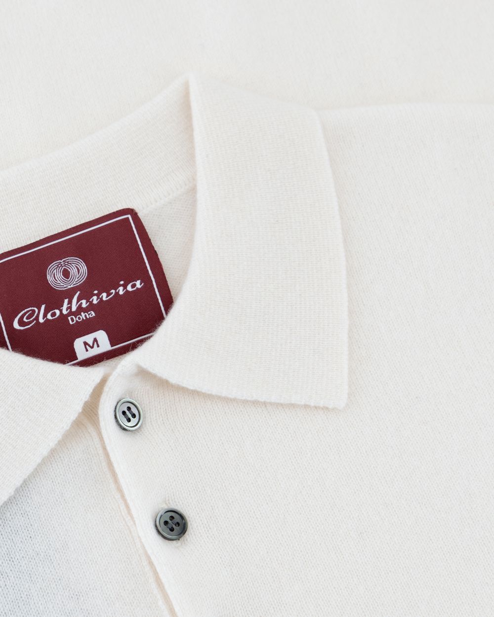 Cashmere polo sweater lily