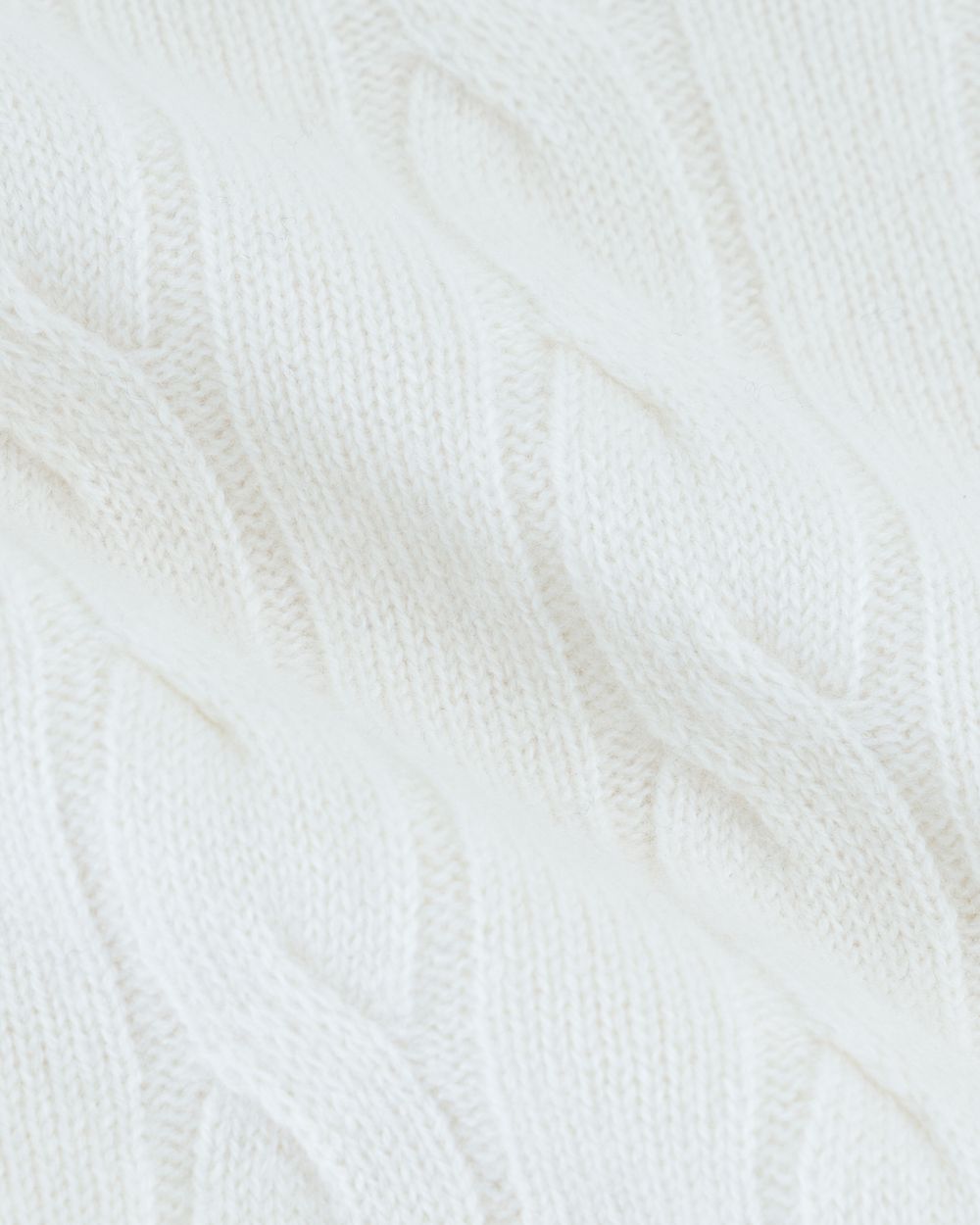 Cashmere turtle neck cable sweater lily