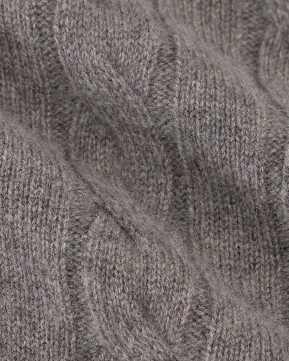 Cashmere turtle neck cable sweater vapor